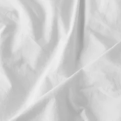 Carré Blanc Housse de couette coton lavé biologique Souffle blanc| Housses De Couette