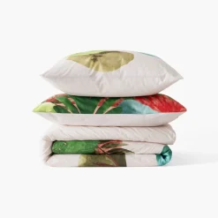 Carré Blanc Housse de couette coton Villasol| Housses De Couette