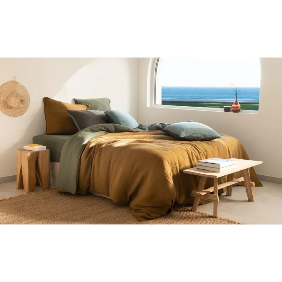 Carré Blanc Housse de couette gaze de coton 4-en-1 Infini|Femme Coffrets Cadeaux|Coffrets Cadeaux