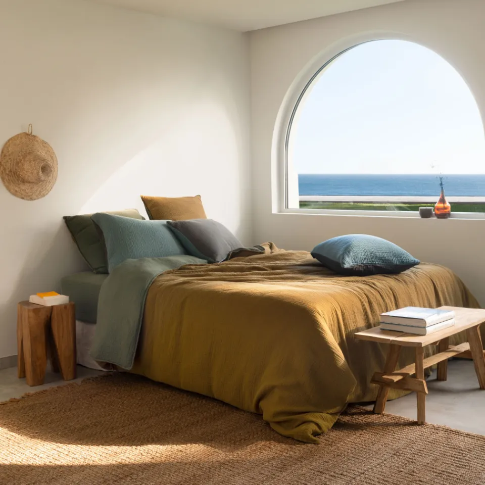 Carré Blanc Housse de couette gaze de coton 4-en-1 Infini|Femme Coffrets Cadeaux|Coffrets Cadeaux