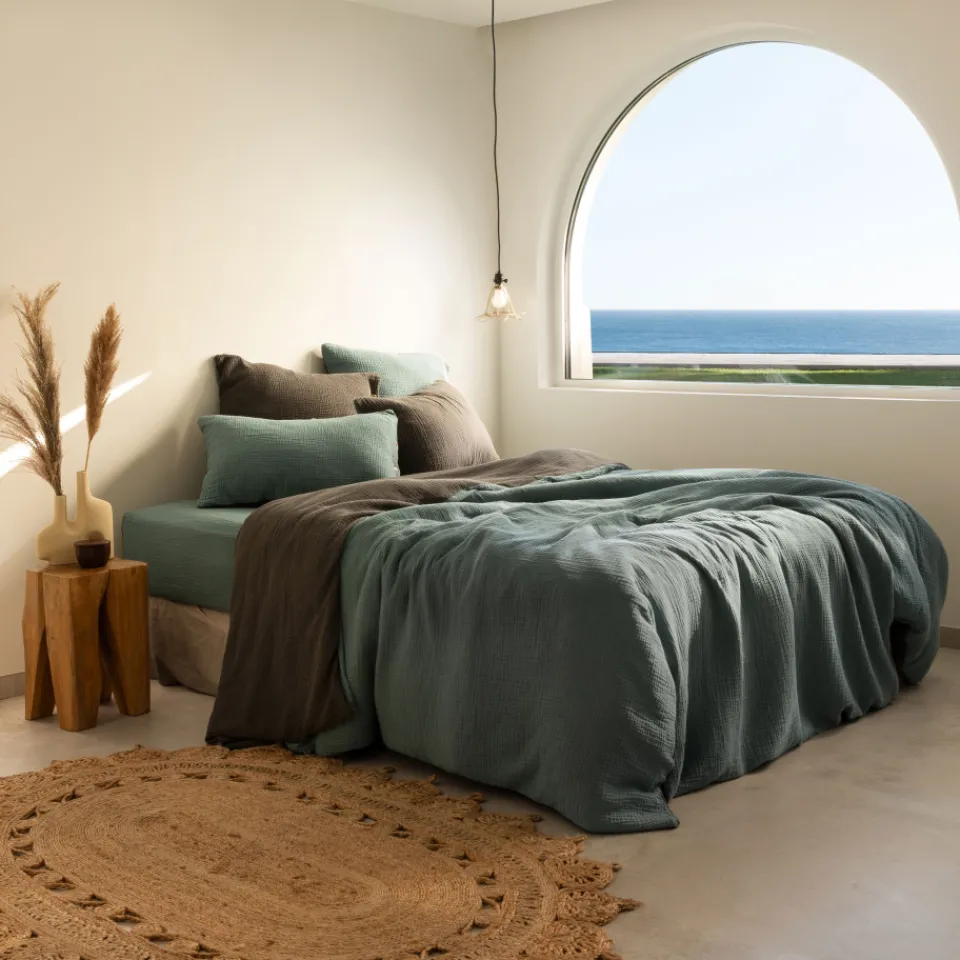 Carré Blanc Housse de couette gaze de coton 4-en-1 Infini|Femme Coffrets Cadeaux|Coffrets Cadeaux