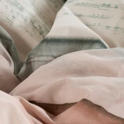 Carré Blanc Housse de couette percale de coton Vibration| Housses De Couette