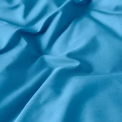 Carré Blanc Housse de couette percale de coton Neo azur| Housses De Couette