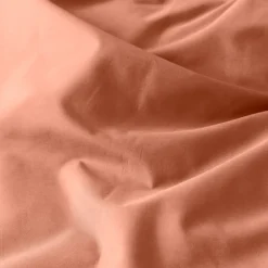 Carré Blanc Housse de couette percale de coton Neo tomette| Housses De Couette