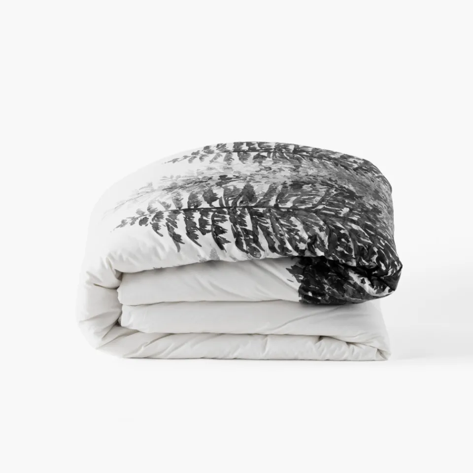 Carré Blanc Housse de couette réversible coton Ietulou|Homme Coffrets Cadeaux|Housses De Couette