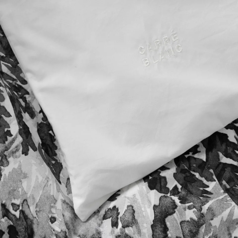 Carré Blanc Housse de couette réversible coton Ietulou|Homme Coffrets Cadeaux|Housses De Couette