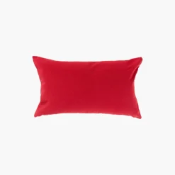 Carré Blanc Housse de coussin coton Monamour| Housses De Coussin