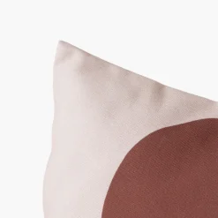 Carré Blanc Housse de coussin Safi dune| Housses De Coussin