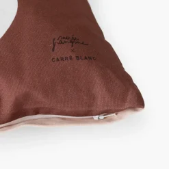 Carré Blanc Housse de coussin Safi terre cuite| Housses De Coussin