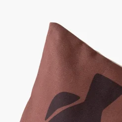 Carré Blanc Housse de coussin Safi terre cuite| Housses De Coussin