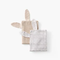 Carré Blanc Maxi lange coton bio Merveille beige|Enfant Accessoires|Nouveautés Bébénew