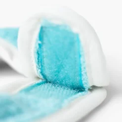 Carré Blanc Mini bavoir coton Atlantis lagon|Enfant Bavoirs & Mini-bavoirs