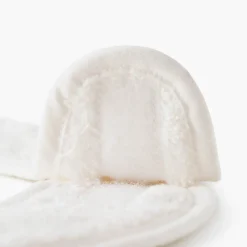 Carré Blanc Mini bavoir coton Xmasful ivoire|Enfant Bavoirs & Mini-bavoirs|Nouveautés Bébénew