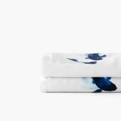 Carré Blanc Nappe rectangulaire coton Symphony blanc| Nappes