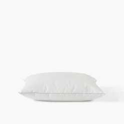 Carré Blanc Oreiller carré moelleux duvet de canard Neige| Oreillers