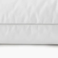Carré Blanc Oreiller carré moelleux duvet d'oie Nuage| Oreillers