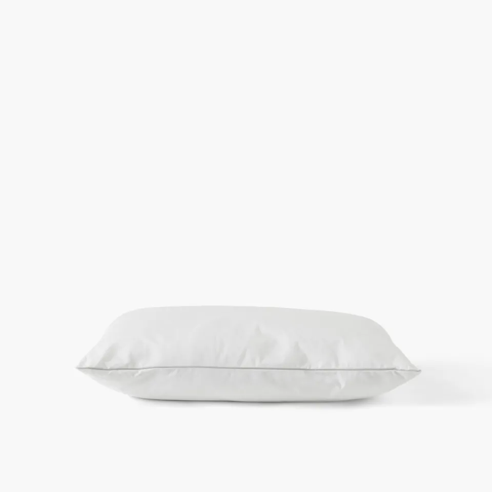 Carré Blanc Oreiller rectangulaire moelleux synthétique Suprême| Oreillers