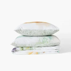 Carré Blanc Parure de lit Safari|Enfant Linge De Litbio