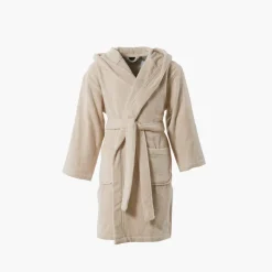 Carré Blanc Peignoir enfant bouclette de coton biologique Cocon naturel|Enfant Peignoirs 12 Mois - 10 Ans