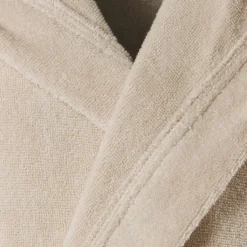 Carré Blanc Peignoir enfant bouclette de coton biologique Cocon naturel|Enfant Peignoirs 12 Mois - 10 Ans