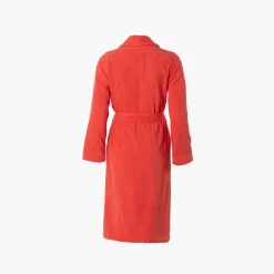 Carré Blanc Peignoir femme coton moelleux Ella corail|Femme Peignoirs Femme