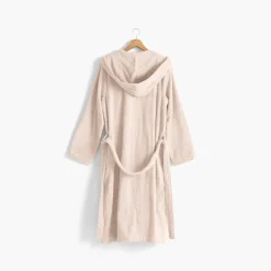 Carré Blanc Peignoir homme à capuche uni coton biologique Osmose naturel|Femme/Homme Peignoirs Homme|Coffrets Cadeaux