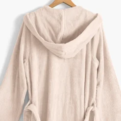 Carré Blanc Peignoir homme à capuche uni coton biologique Osmose naturel|Femme/Homme Peignoirs Homme|Coffrets Cadeaux