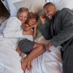 Carré Blanc Peignoir homme coton moelleux Roméo arabica|Homme Coffrets Cadeaux|Peignoirs Homme