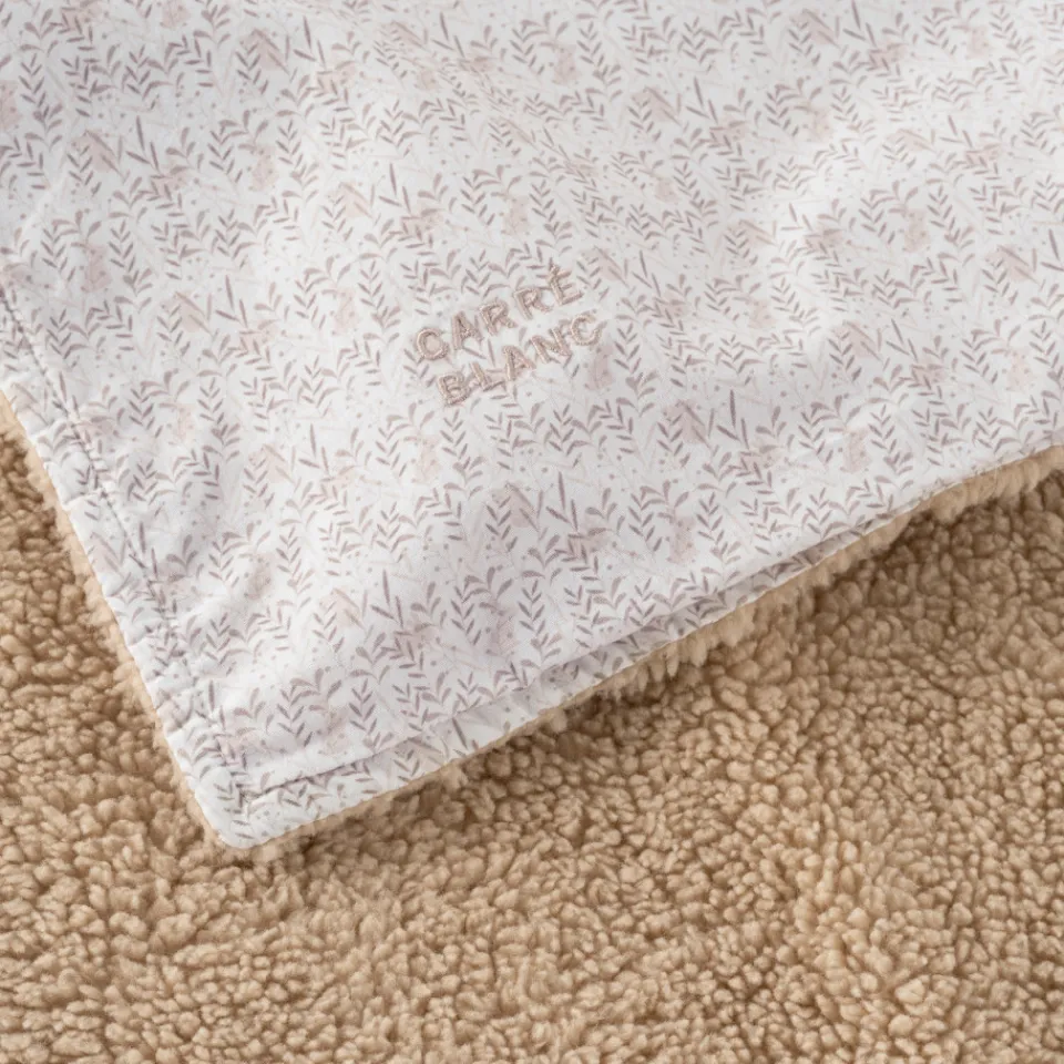 Carré Blanc Plaid Merveille beige|Enfant Accessoires|Nouveautés Bébénew