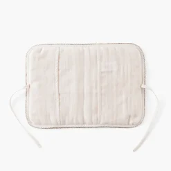 Carré Blanc Protège carnet de santé gaze de coton Bienvenue naturel|Enfant Accessoires|Nouveautés Bébénew