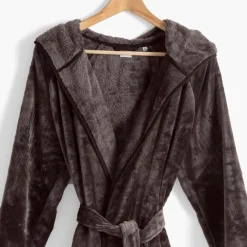 Carré Blanc Robe de chambre ado polaire à capuche Gaspard|Enfant Robes De Chambre