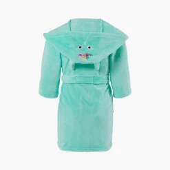 Carré Blanc Robe de chambre enfant polaire à capuche Beachful lagon|Enfant Robes De Chambre
