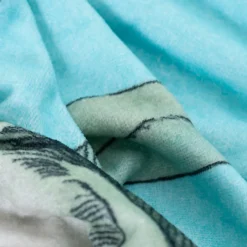 Carré Blanc Sac de plage imprimé Dinotopi| La Plage