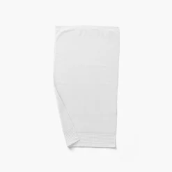 Carré Blanc Serviette de toilette bouclette de coton biologique Source blanc| Serviettes De Toilette