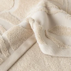 Carré Blanc Serviette de toilette coton bio Gisèle| Serviettes De Toilette