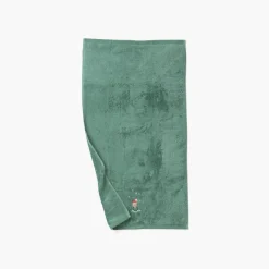 Carré Blanc Serviette de toilette coton Féeries vert tendre|Enfant Serviettes De Toilette