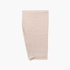 Carré Blanc Serviette de toilette coton Lola II lin| Serviettes De Toilette