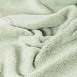 Carré Blanc Serviette de toilette coton biologique Anya tilleul| Serviettes De Toilette