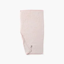 Carré Blanc Serviette de toilette coton et viscose de bambou Aura nude| Serviettes De Toilette