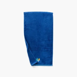 Carré Blanc Serviette de toilette coton Circles| Serviettes De Toilette