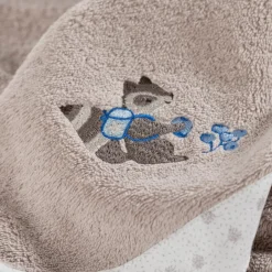 Carré Blanc Serviette de toilette coton biologique Devine lin|Enfant Serviettes De Toilette