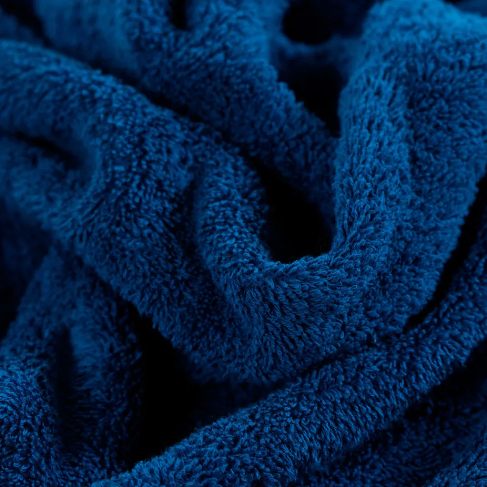 Carré Blanc Serviette de toilette coton biologique Ptitchic indigo|Enfant Serviettes De Toilette