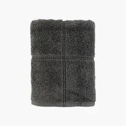 Carré Blanc Serviette de toilette coton Grizzli| Serviettes De Toilette