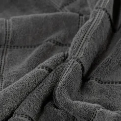 Carré Blanc Serviette de toilette coton Grizzli| Serviettes De Toilette