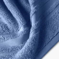 Carré Blanc Serviette de toilette coton Lola II encre| Serviettes De Toilette