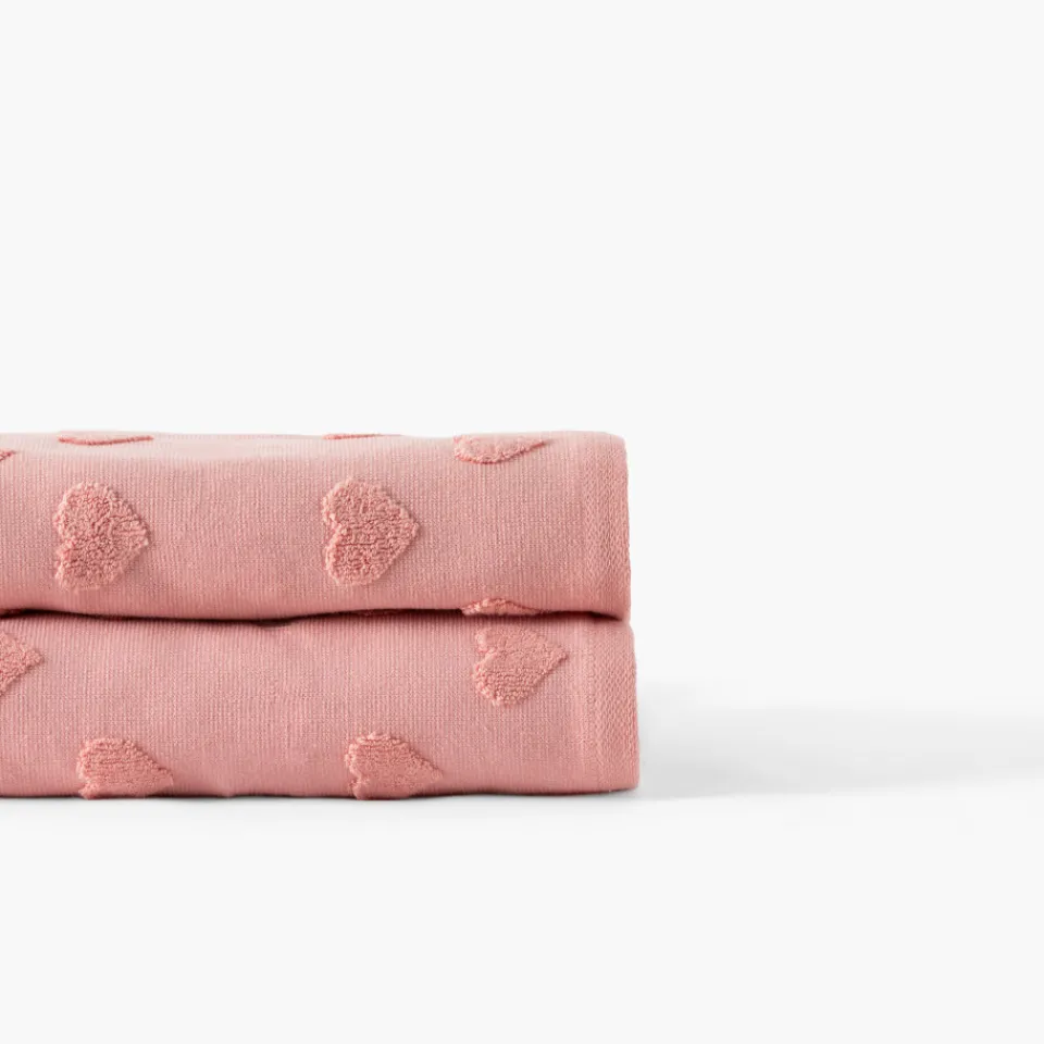 Carré Blanc Serviette de toilette coton Monjour sorbet|Enfant Serviettes De Toilette|Nouveautés Bébénew