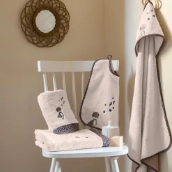 Carré Blanc Serviette de toilette coton biologique Dessine lin|Enfant Serviettes De Toilette