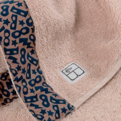 Carré Blanc Serviette de toilette coton biologique Dessine lin|Enfant Serviettes De Toilette