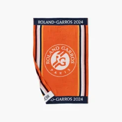 Carré Blanc Serviette de toilette joueur•se Roland-Garros 2024 terre battue|Homme Coffrets Cadeaux|Roland-garroscollab