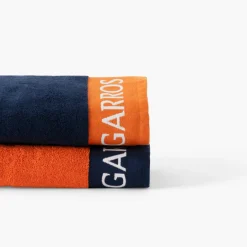 Carré Blanc Serviette de toilette joueur•se Roland-Garros 2024 terre battue|Homme Coffrets Cadeaux|Roland-garroscollab